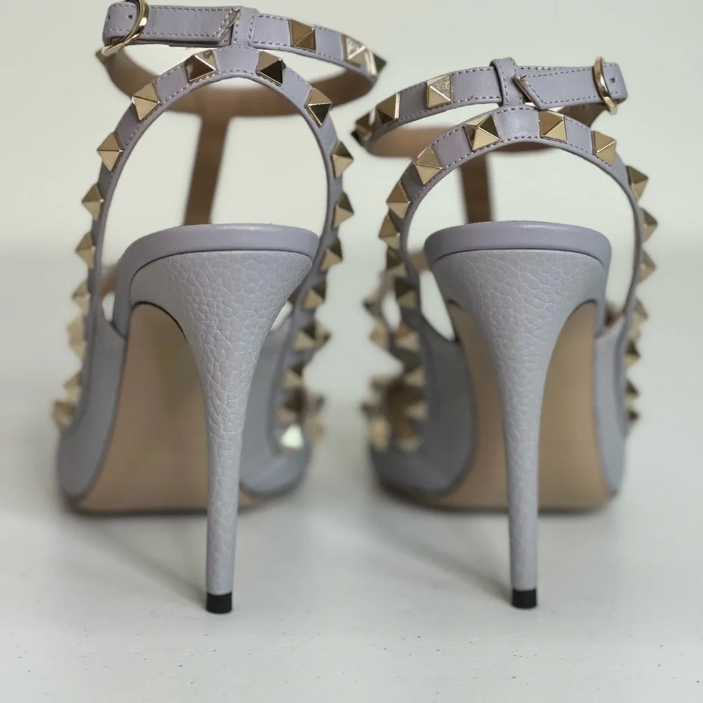 Valentino Rockstud Caged Heels - Picture 7 of 9